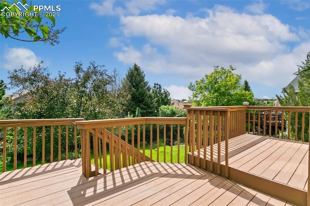 6675 Cabin Creek Dr, Colorado Springs, CO 80923 - view of deck