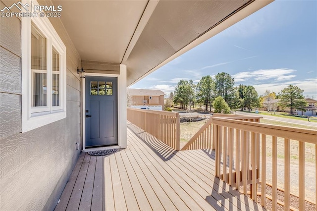 1120 Lake Woodmoor Dr, Monument, CO 80132 - view of wooden terrace