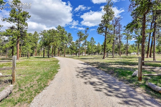 17350 Goshawk Rd, Colorado Springs, CO 80908 - view of road