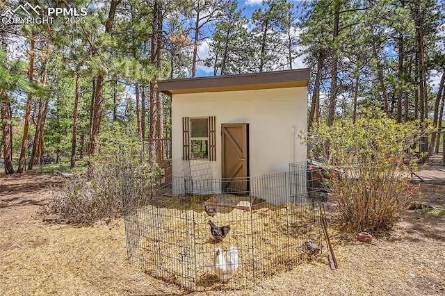 17350 Goshawk Rd, Colorado Springs, CO 80908 - view of outbuilding featuring an outdoor structure