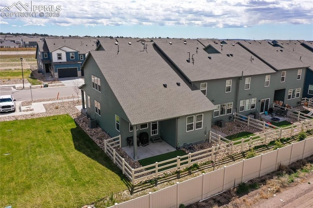 8162 Grey Bark Way, Colorado Springs, CO 80908 - aerial perspective of suburban area