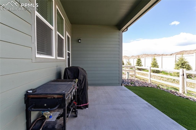 8162 Grey Bark Way, Colorado Springs, CO 80908 - view of patio featuring grilling area