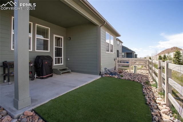 8162 Grey Bark Way, Colorado Springs, CO 80908 - view of yard with a patio