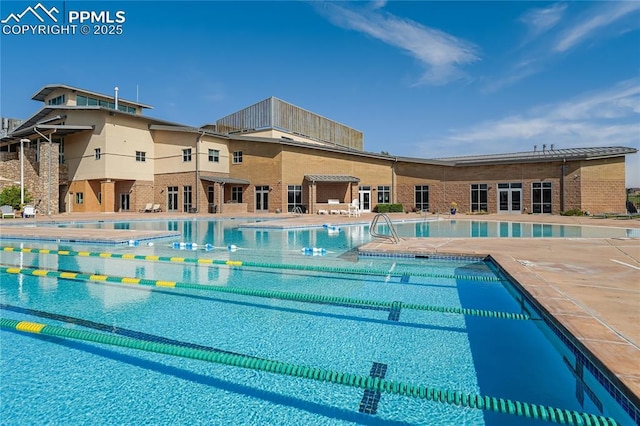 12529 Culebra Peak Dr, Peyton, CO 80831 - pool with a patio