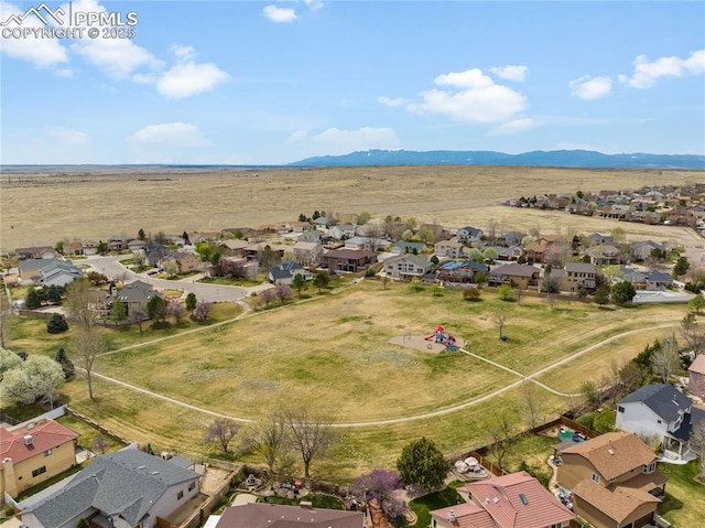 18 Redondo Ln, Pueblo, CO 81005 - birds eye view of property with a mountain view and a residential view