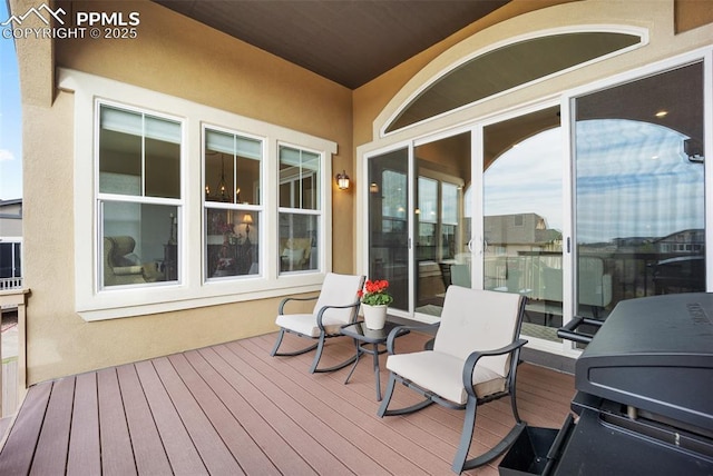 4225 New Santa Fe Trl, Colorado Springs, CO 80924 - view of wooden deck