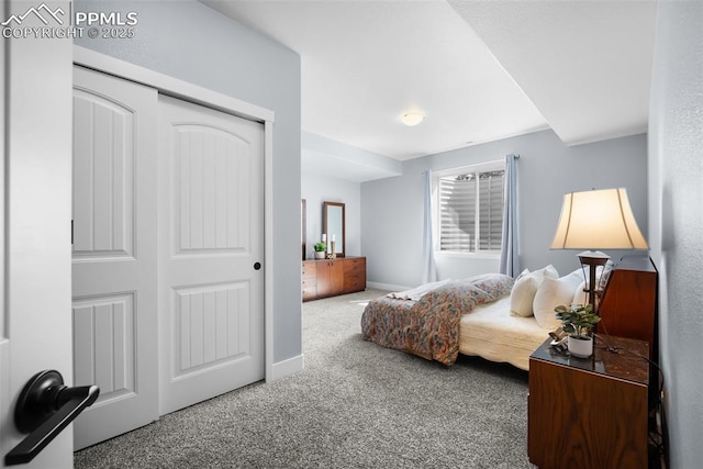 4225 New Santa Fe Trl, Colorado Springs, CO 80924 - carpeted bedroom with a closet and baseboards