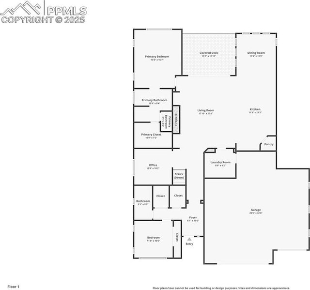 4225 New Santa Fe Trl, Colorado Springs, CO 80924 - property floor plan