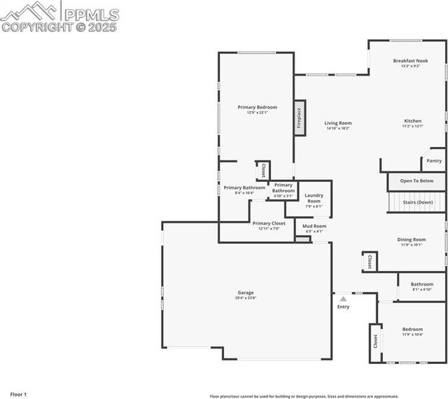 8421 Crooked Branch Ln, Colorado Springs, CO 80927 - view of layout