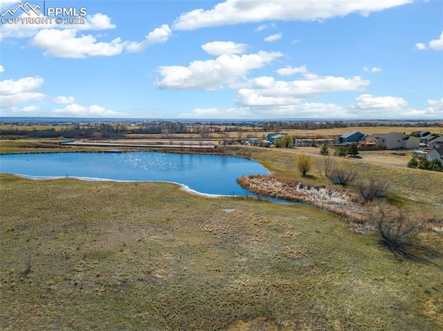 property view of water