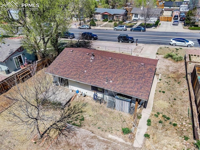 627 E Las Animas St, Colorado Springs, CO 80903 - drone / aerial view