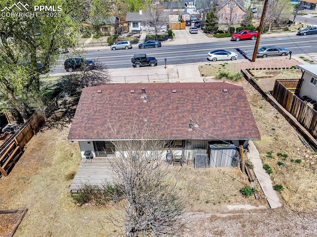 627 E Las Animas St, Colorado Springs, CO 80903 - bird's eye view