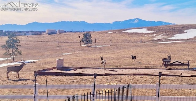 11960 S Conestoga Trl, Elbert, CO 80106 - view of mountain background with rural landscape