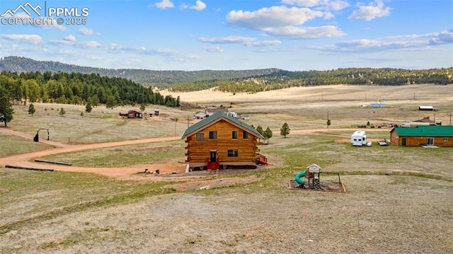 654 High Pasture Rd, Florissant, CO 80816 - overview of rural landscape