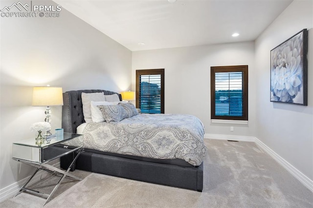 4043 Needles Dr, Colorado Springs, CO 80908 - bedroom featuring carpet floors, recessed lighting, and baseboards