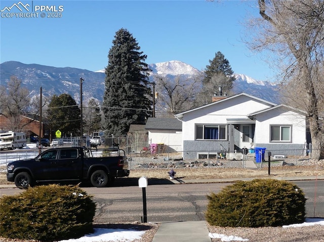 1007 Iowa Ave, Colorado Springs, CO 80909 - exterior space featuring a mountain view