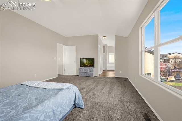 2261 Springside Dr, Colorado Springs, CO 80951 - bedroom featuring carpet floors, baseboards, and visible vents