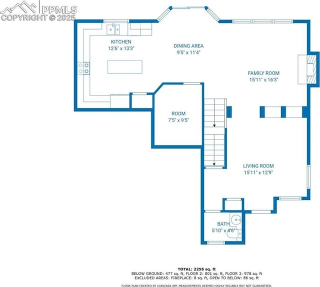 2261 Springside Dr, Colorado Springs, CO 80951 - view of layout