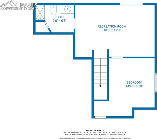 2261 Springside Dr, Colorado Springs, CO 80951 - view of layout