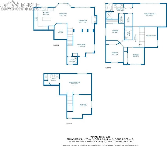 2261 Springside Dr, Colorado Springs, CO 80951 - plan