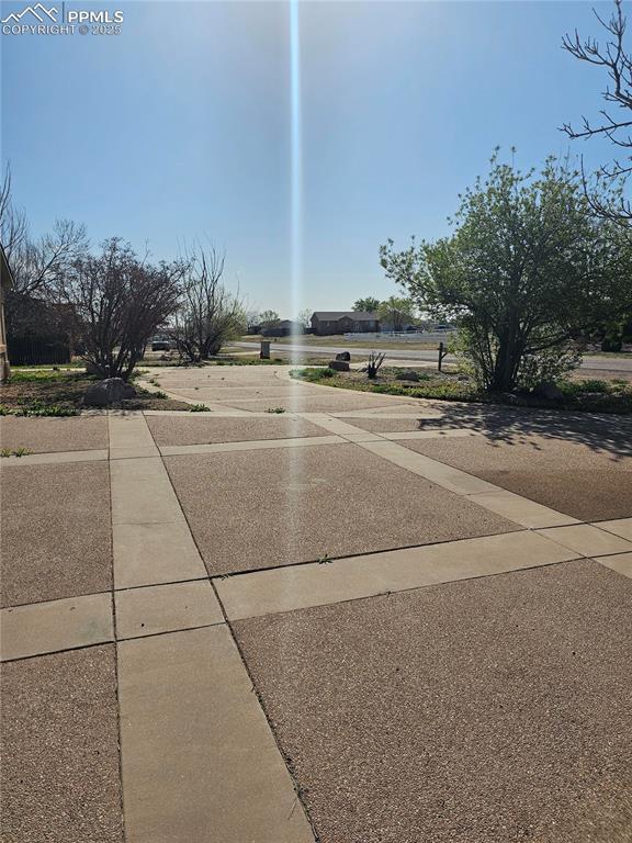 view of road