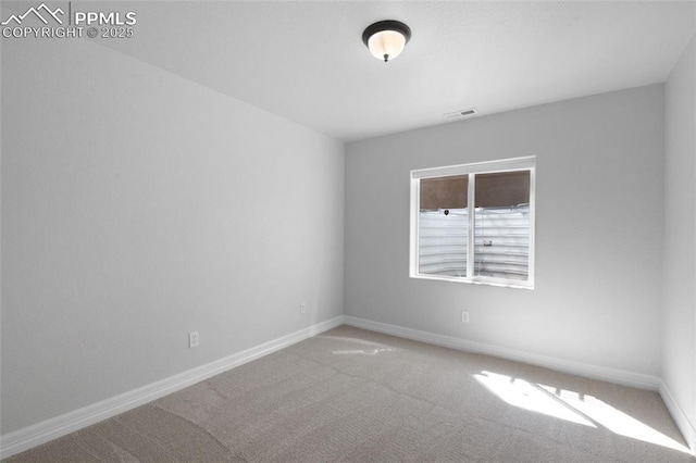 7436 Centennial Glen Dr, Colorado Springs, CO 80919 - carpeted empty room with visible vents and baseboards
