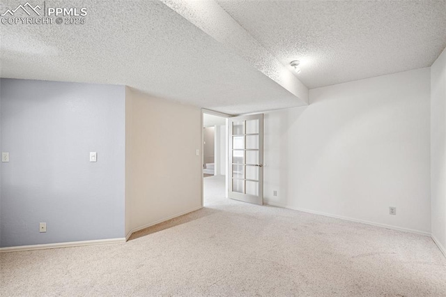 70 Palm Springs Dr, Colorado Springs, CO 80921 - carpeted spare room with a textured ceiling and baseboards