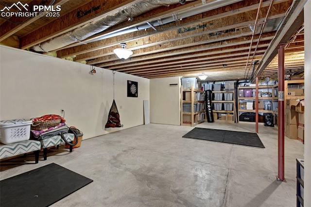 15930 Alta Plaza Cir, Peyton, CO 80831 - view of unfinished basement