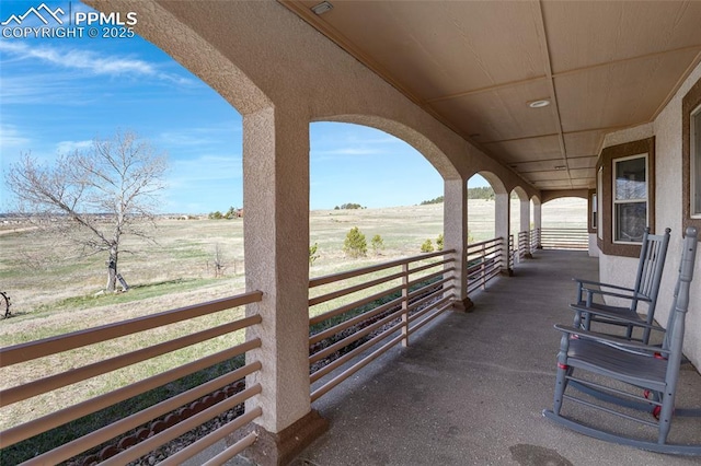 15930 Alta Plaza Cir, Peyton, CO 80831 - patio / terrace featuring a rural view