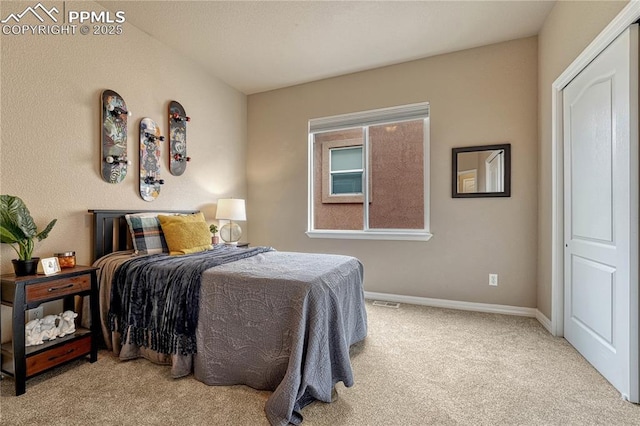 9539 Lizard Rock Trl, Colorado Springs, CO 80924 - bedroom with baseboards and carpet
