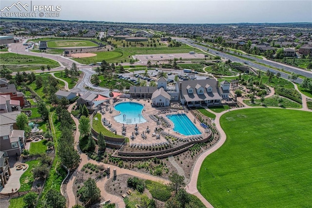 9539 Lizard Rock Trl, Colorado Springs, CO 80924 - bird's eye view