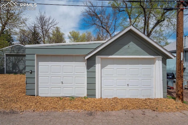 519 W Bijou St, Colorado Springs, CO 80905 - view of garage