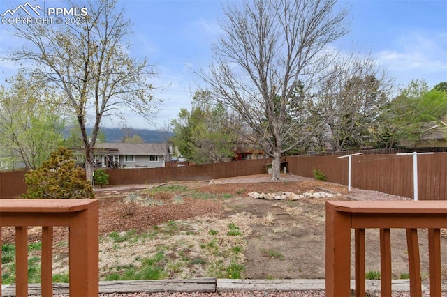840 Quail Lake Cir, Colorado Springs, CO 80906 - view of yard featuring a fenced backyard