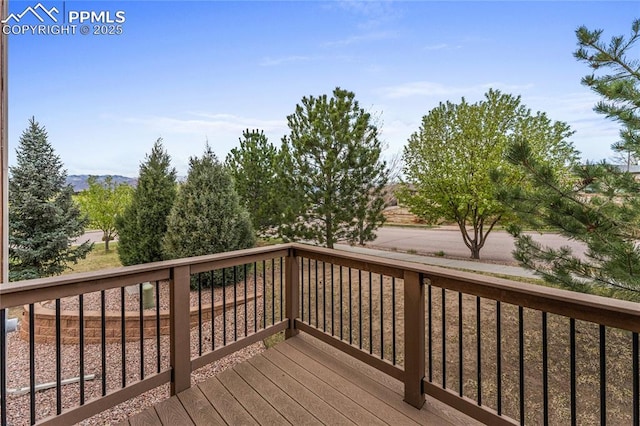 view of deck