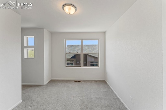6117 Ashmore Ln, Colorado Springs, CO 80927 - spare room with baseboards, a healthy amount of sunlight, and carpet flooring