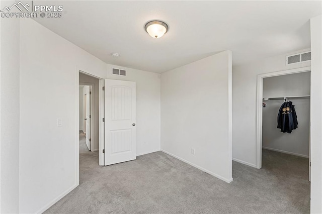 6117 Ashmore Ln, Colorado Springs, CO 80927 - unfurnished bedroom with baseboards, visible vents, and carpet flooring