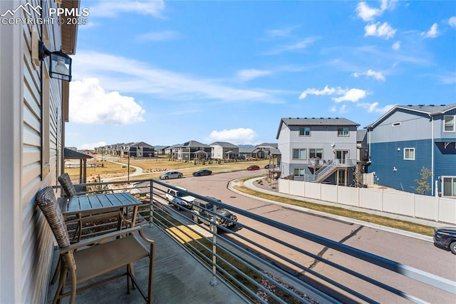 6117 Ashmore Ln, Colorado Springs, CO 80927 - balcony featuring a residential view