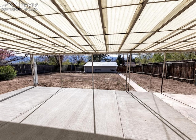 2204 Bonfoy Ave, Colorado Springs, CO 80909 - view of patio with a fenced backyard