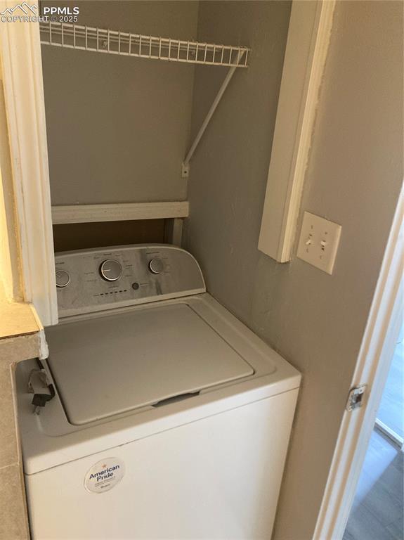 1708 Sawyer Way Unit 178, Colorado Springs, CO 80915 - laundry room with washer / clothes dryer