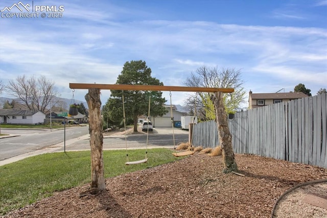 5064 Artistic Cir, Colorado Springs, CO 80917 - view of yard featuring fence and a residential view
