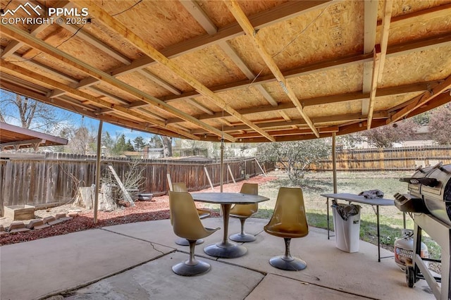 4230 Hollow Rd, Colorado Springs, CO 80917 - view of patio / terrace featuring a fenced backyard