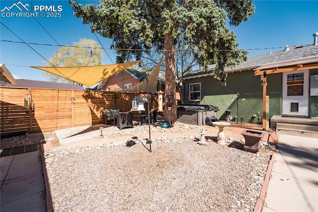 413 E Fontanero St, Colorado Springs, CO 80907 - view of yard with a patio area and fence