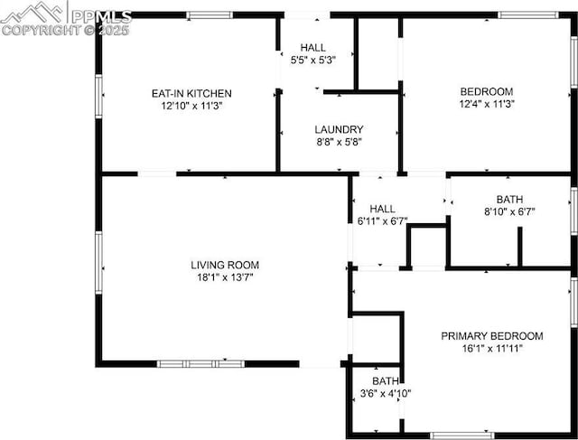 413 E Fontanero St, Colorado Springs, CO 80907 - plan