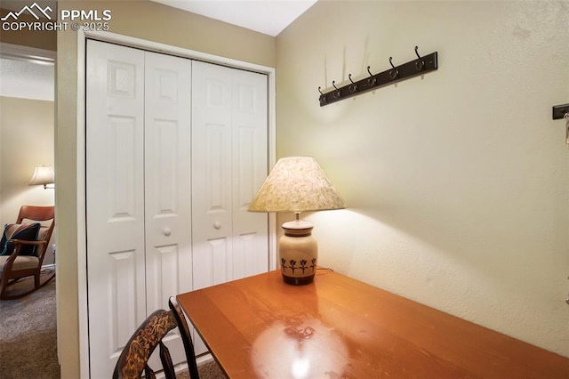 555 Elfin Glen Dr, Divide, CO 80814 - dining space featuring carpet floors