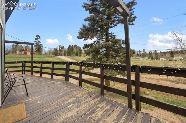 555 Elfin Glen Dr, Divide, CO 80814 - view of wooden deck