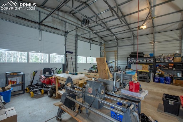 555 Elfin Glen Dr, Divide, CO 80814 - garage with metal wall