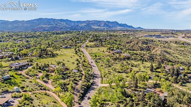 1455 La Mesa St, Colorado Springs, CO 80904 - aerial view of mountains