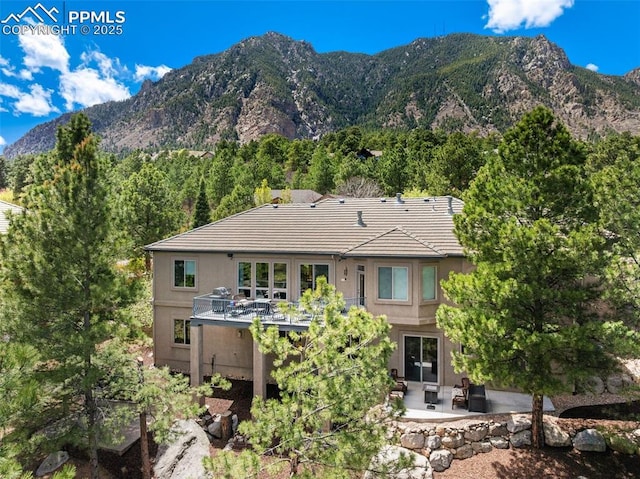 5945 Buttermere Dr, Colorado Springs, CO 80906 - property view of mountains