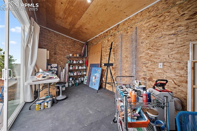 view of storage
