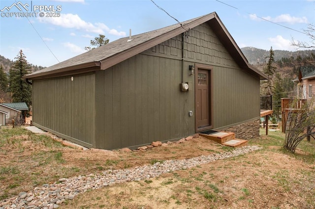 view of outbuilding with an outdoor structure